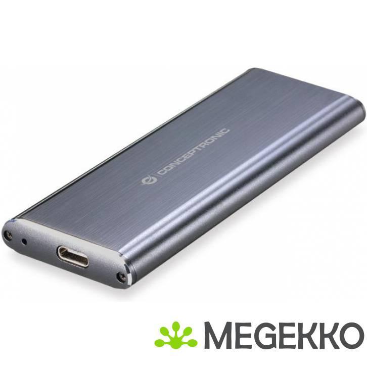 Conceptronic HDE01G behuizing voor opslagstations M.2 SSD, Computers en Software, Computerbehuizingen, Nieuw, Verzenden