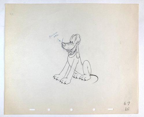 Original Walt Disney of 1939 - Animatieproductie tekening +, Boeken, Strips | Comics