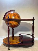 Serveerwagen - Zeldzaam Italiaans Retro Globe Bar Trolley -