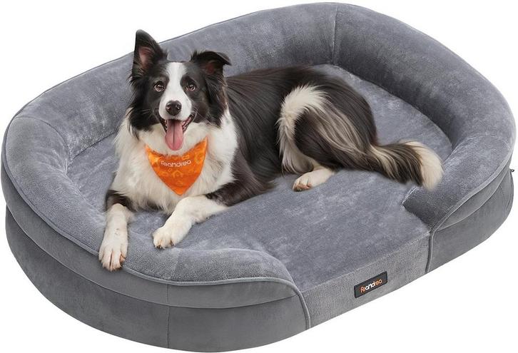Hondenbed - hondenkussen - maat L - 91 x 68 x 18 cm -, Dieren en Toebehoren, Honden-accessoires, Verzenden