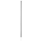 Reservepaal 106 cm enkele pen voor pluimveenet zwart - kerbl, Dieren en Toebehoren, Nieuw