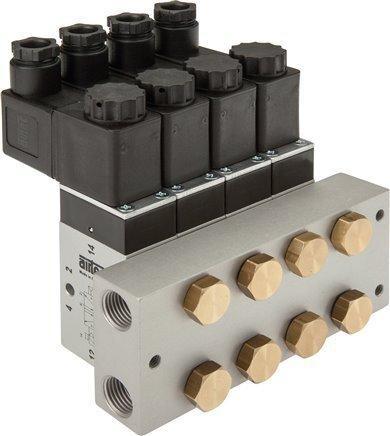 Manifold 6-Stations 5/2 5/3-weg Airtec M05/P05, Doe-het-zelf en Bouw, Overige Doe-Het-Zelf en Bouw, Verzenden
