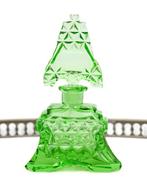 Flacon à parfum Art Déco en verre uranifère - Parfumfles -, Antiek en Kunst