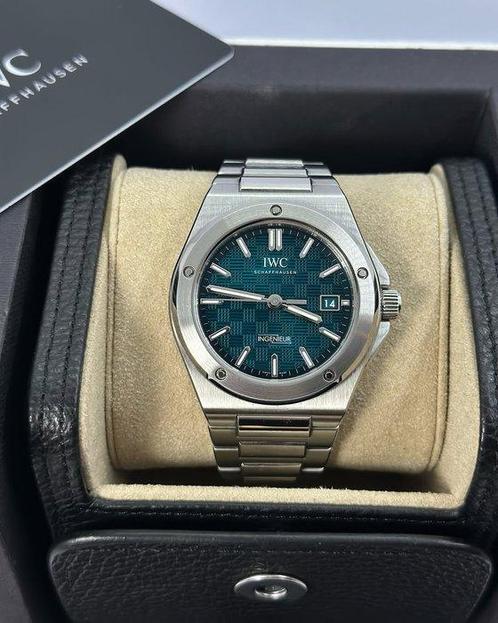 IWC - Ingenieur 40 Aqua Dial 2024 - IW328903 - Homme - 2020, Handtassen en Accessoires, Horloges | Antiek