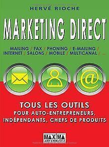 Marketing direct  Rioche, Hervé  Book, Livres, Livres Autre, Envoi