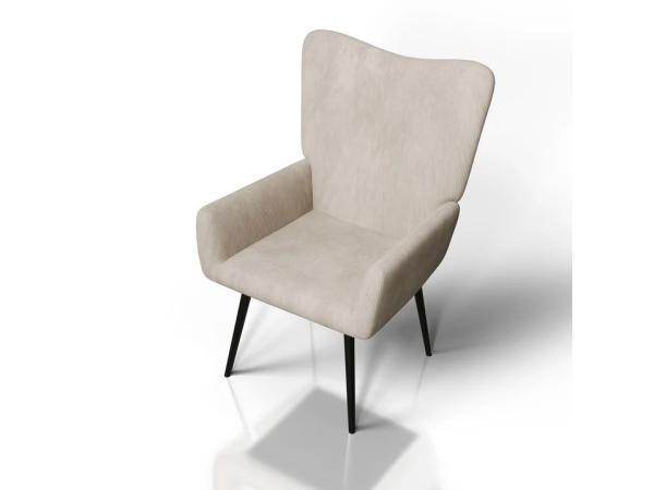 Veiling - Oorfauteuil / Relaxfauteuil Odense - Beige - Cordu, Huis en Inrichting, Fauteuils