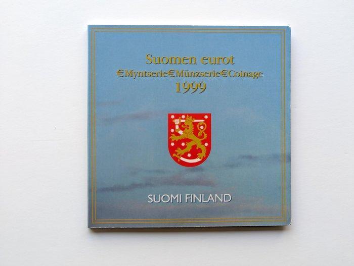 Finland. Year Set (BU) 1999/2001 (3 sets) (Zonder, Postzegels en Munten, Munten | Europa | Euromunten