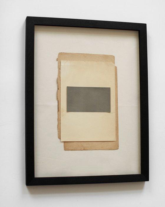 Anna Khavro - Letter to an old friend / 2 - Unique collage, Antiek en Kunst, Kunst | Designobjecten