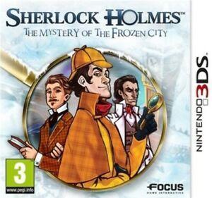Sherlock Holmes and the Mystery of the Frozen City (3DS), Consoles de jeu & Jeux vidéo, Jeux | Autre, Envoi