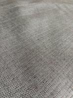 Tissu pour tapisserie uni marron effet jeans lin - Tissu, Antiquités & Art, Tapis & Textile