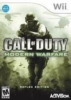 Call of Duty Modern Warfare Reflex edition (Nintendo Wii, Games en Spelcomputers, Ophalen of Verzenden, Nieuw