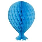 Honeycomb Ballon Lichtblauw 37cm, Verzenden