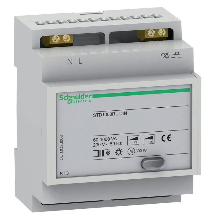 Schneider Electric Dimmer RL-DIN STD1000VA 1000W -, Doe-het-zelf en Bouw, Elektriciteit en Kabels, Verzenden