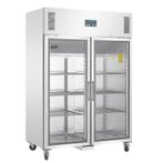 Polar G-serie Gastro 2-deurs display koeling 1200 liter, Articles professionnels, Horeca | Équipement de cuisine, Verzenden