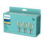 Philips Classic LEDbulb P45 E27 8.5W 2700K 1056lm 230V -, Huis en Inrichting, Lampen | Losse lampen, Nieuw