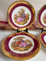 Limoges - Wandbord - Porselein, Verguld - Exclusief LIMOGES., Antiek en Kunst