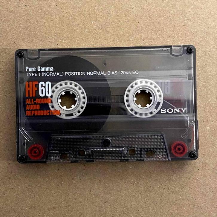 Sony HF 60 onbespeeld gebruikt (Cassette band), Cd's en Dvd's, Cassettebandjes, Ophalen of Verzenden