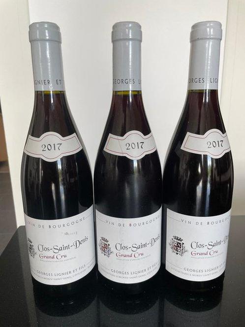 2017 Georges Lignier - Clos St. Denis Grand Cru - 3 Flessen, Collections, Vins