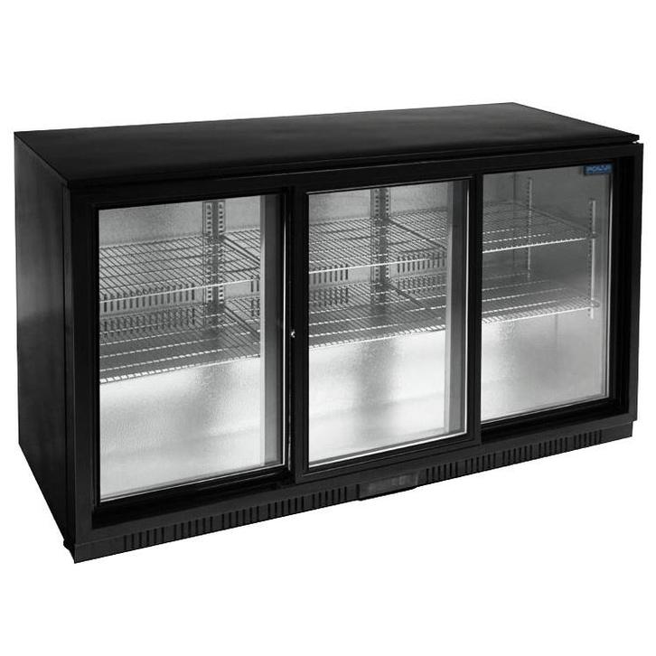 Barkoelkast | G-SERIE | 320L | Zwart | +2°C/+8°C | Statisch, Zakelijke goederen, Horeca | Keukenapparatuur, Nieuw in verpakking