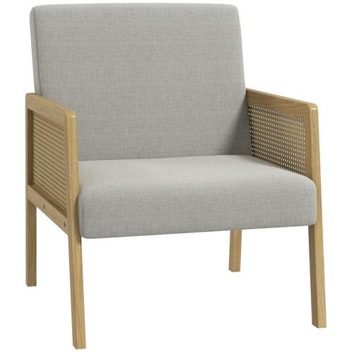 Stoel - Relax - Lounge - Antraciet, Huis en Inrichting, Fauteuils, Nieuw, Stof, Ophalen of Verzenden