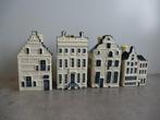 Miniatuur figuur - Vier KLM Bols huisjes 82, 83, 84 en 88, Collections