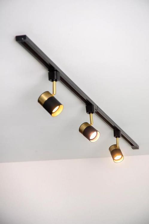 Lucide Complete Set Railverlichting 2m + 3, Huis en Inrichting, Lampen | Plafondlampen, Nieuw, Verzenden
