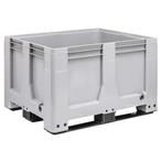 Palletbox kunststof gesloten 120x100x76cm nieuw 2e keus, Zakelijke goederen, Ophalen of Verzenden
