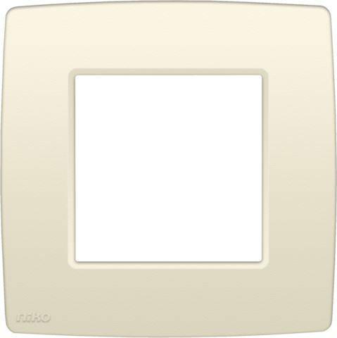 Niko, Enkelvoudige afdekplaat, Original Cream, Doe-het-zelf en Bouw, Elektriciteit en Kabels, Verzenden