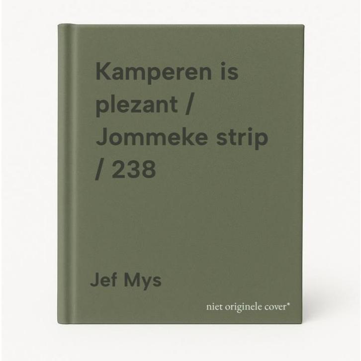 Kamperen is plezant / Jommeke strip / 238 9789462104495, Boeken, Stripverhalen, Gelezen, Verzenden