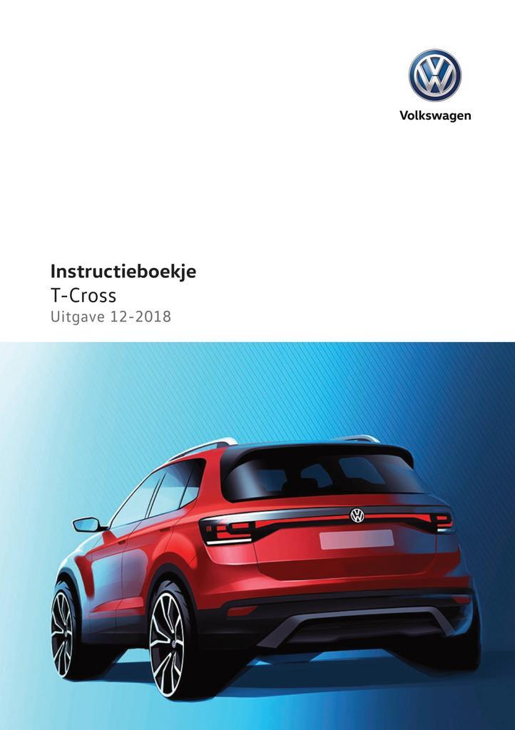 Volkswagen T-Cross Handleiding 2018 - 2022, Autos : Divers, Modes d'emploi & Notices d'utilisation, Envoi