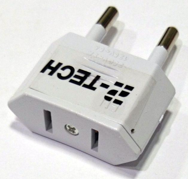 2-Tech Stekker Converter-Standaard (Diversen) NIEUW, Doe-het-zelf en Bouw, Elektriciteit en Kabels, Ophalen of Verzenden