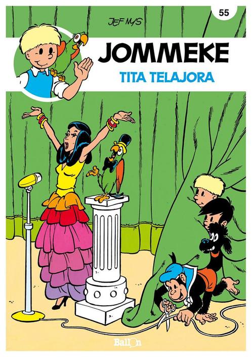 Tita Telalora / Jommeke strip - nieuwe look / 55 Jef Nys, Boeken, Stripverhalen, Gelezen, Verzenden