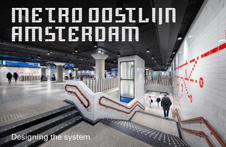 Metro Oostlijn Amsterdam 9789462262706 Jeroen van Erp, Boeken, Kunst en Cultuur | Beeldend, Zo goed als nieuw, Verzenden
