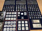 Wereld. Lot de 262 monnaies du monde dont 10 Argent et 5 kgs