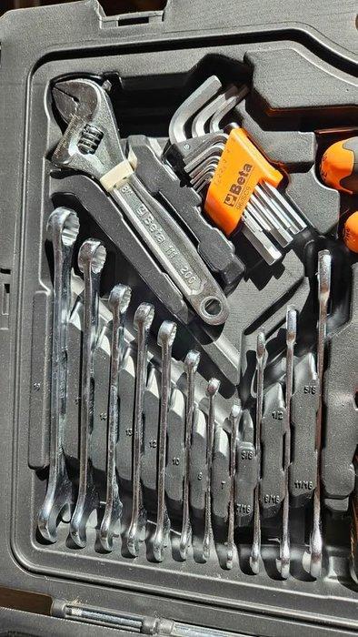 Beta - Gereedschapskist (55) - Staal - Beta nautische, Antiek en Kunst, Antiek | Wandborden en Tegels