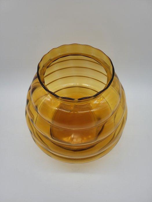 Verrerie Doyen - Vaas - Glas - Ambré, Antiek en Kunst, Curiosa en Brocante