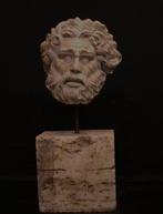 sculptuur, Testa di Laoconte - 67 cm - Marmer, Antiek en Kunst