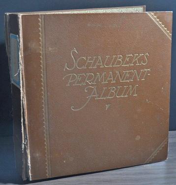 Monde  - Collection dans un ancien album Schaubek avec