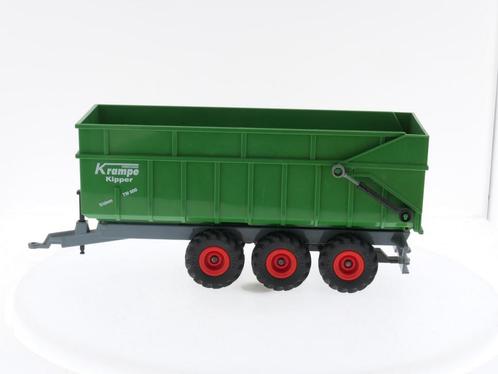 Schaal 1:32 SIKU 2966 Krampe TW 800 Muldenkipper groen #3494, Hobby en Vrije tijd, Modelauto's | 1:32, Gebruikt, SIKU, Ophalen of Verzenden