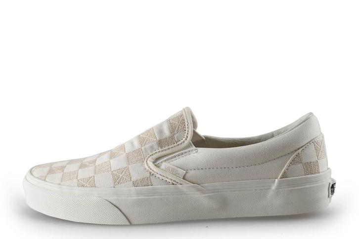 Vans instappers in maat 42 Beige | 15% korting, Kleding | Dames, Schoenen, Beige, Zo goed als nieuw, Instappers, Verzenden
