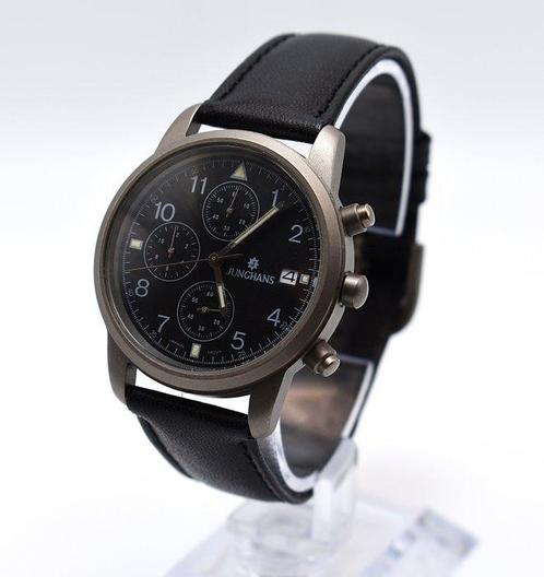 Junghans - Chronograph - Sans Prix de Réserve - Titanium -, Handtassen en Accessoires, Horloges | Heren