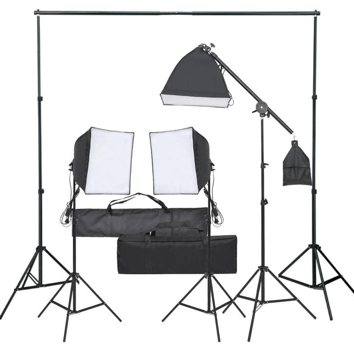 VD Fotostudioset met verlichtingsset, Auto diversen, Autogereedschap, Verzenden