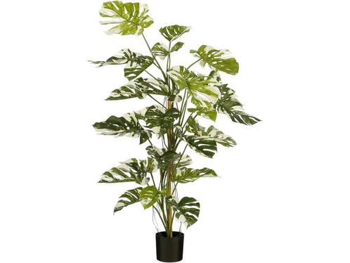 Mica Decorations Kunstboom Monstera - 120x120x140 cm -, Huis en Inrichting, Woonaccessoires | Kunstplanten en Kunstbloemen, Nieuw