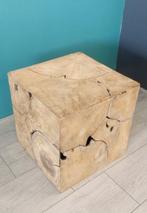 Teak Kubus - Table dappoint - Bois