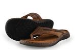 Nelson Slippers in maat 45 Cognac, Kleding | Heren, Schoenen, Slippers, Overige kleuren, Verzenden, Zo goed als nieuw