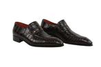 STEFANO RICCI RRP 4900€ 100% Alligator Loafers Shoes –