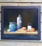 Rinus Manschot (XXI) - Stilleven met glas melk