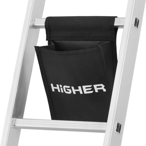 Gereedschapstas voor ladder - laddertas - universeel - zwart, Doe-het-zelf en Bouw, Gereedschapskisten, Nieuw, Ophalen of Verzenden