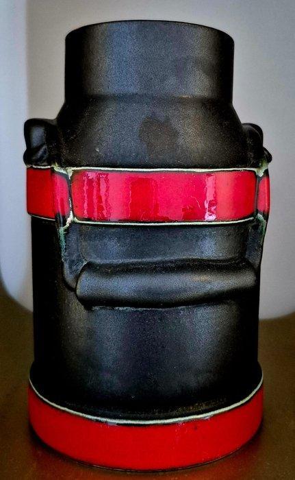 Knödgen - Jacob Leopold Knödgen (Jlkra) - Vaas - fat lava -, Antiquités & Art, Antiquités | Verre & Cristal