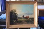 Jan van Raavenswaaij (1815-1849) - Weide gezicht, Antiek en Kunst, Kunst | Schilderijen | Klassiek